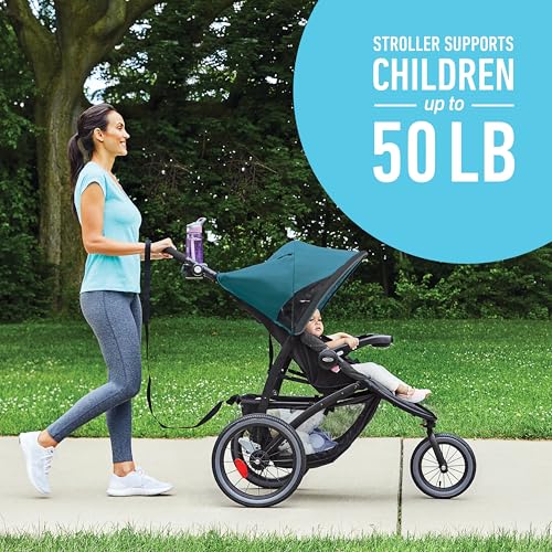 Graco FastAction Jogger LX Stroller - Drive, Convenient One-Hand Fold, ICS Compatible, Ideal for Parents on the Go