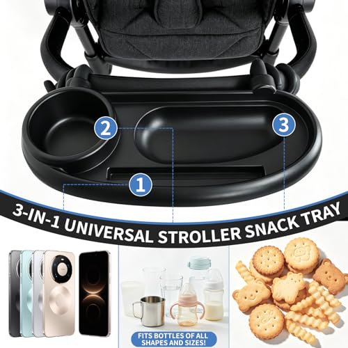 Stroller Tray Compatible with Chicco & Joie Strollers