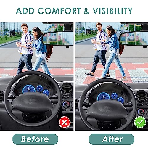 AEROiVi 17.7" L × 16.9" W × 3" H,Car Booster Seat Cushion Raise The Height for Short People Driving, Breathable 3D Air Mesh, 3 Inch Booster Seat, Non-Slip Bottom, Car Seat Pad with Truck,Cars,SUVs