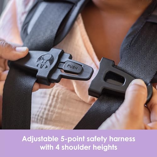 Baby Trend Hybrid SI 3-in-1 Combination Booster Seat, Hoboken Teal – Side-Impact Protection, 3-Stage Growth Design, Adjustable Headrest, Cushioned Comfort