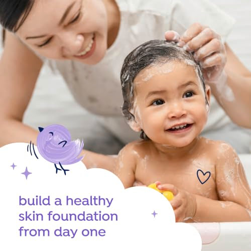 Baby Dove Sensitive Skin Care Baby Wash Calming Moisture For a Calming Baby Bath Wash Hypoallergenic and Tear-Free, Washes Away Bacteria 13 fl oz