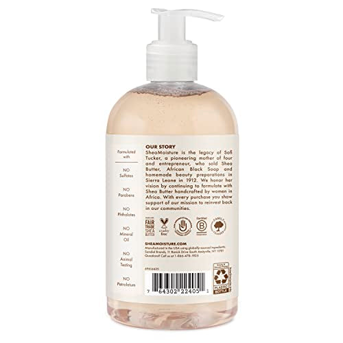 SheaMoisture Wash and Shampoo for Baby 100% Virgin Coconut Oil with Coconut Oil 13 oz