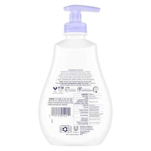 Baby Dove Sensitive Skin Care Baby Wash Calming Moisture For a Calming Baby Bath Wash Hypoallergenic and Tear-Free, Washes Away Bacteria 13 fl oz