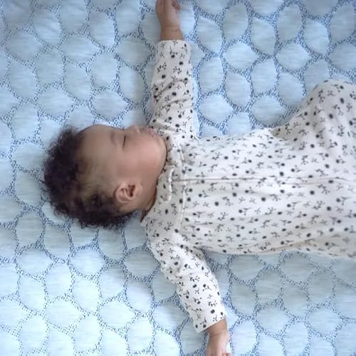 Lullaby Earth Gentle Start Breathable Infant & Toddler Crib Mattress - Lightweight & Waterproof - Non-Toxic for Baby & Toddler Bed