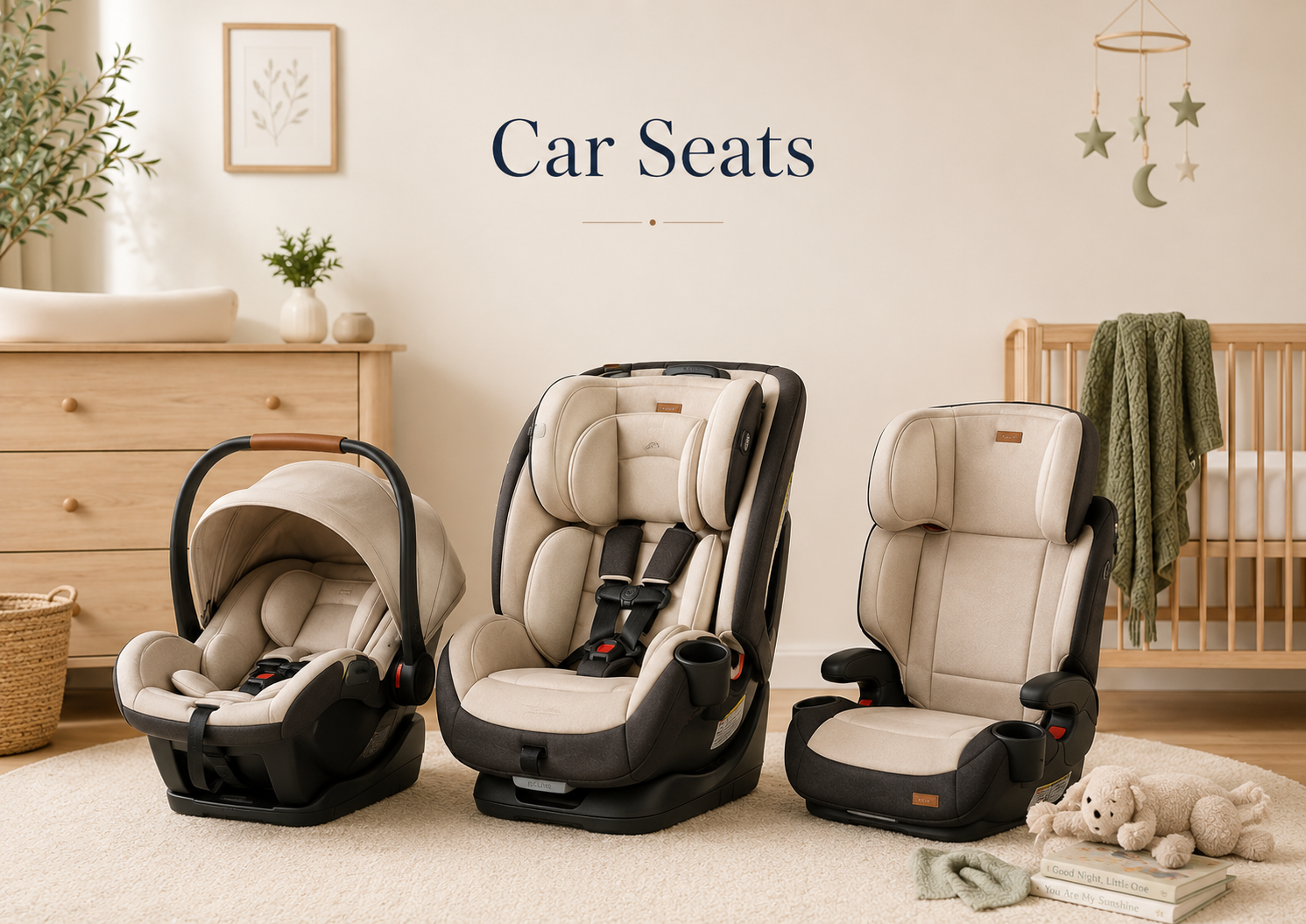 Convertible baby car seat